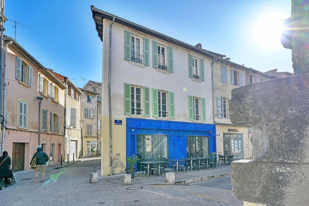Apartamento Pops Flat - Parking Prive Gratuit - Wi-Fi - Ac Clim Aviñón Exterior foto